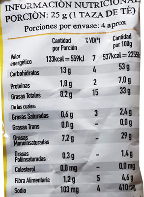 Quento Papas Limon - 90grs