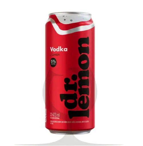 Dr. Lemon c/Vodka Lata - 473cc