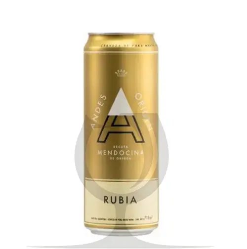 Andes Rubia Lata - 710ml