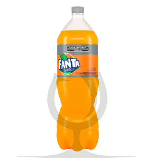 Fanta Naranja Sin Azucar - 1.5L