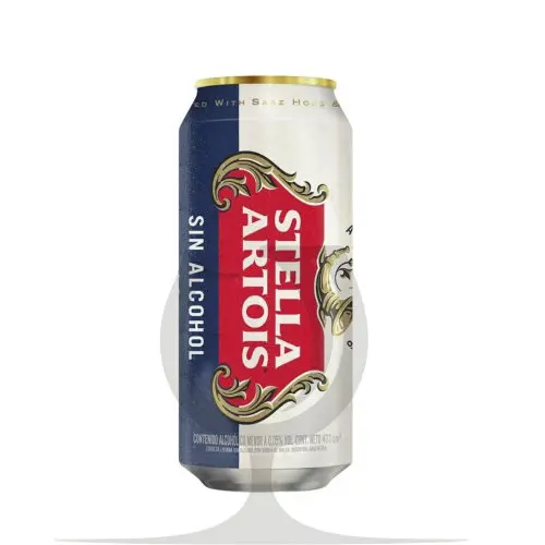 Stella Artois 0.0% Lata - 473ml