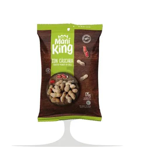 Mani King Tostado con Cascara - 175grs