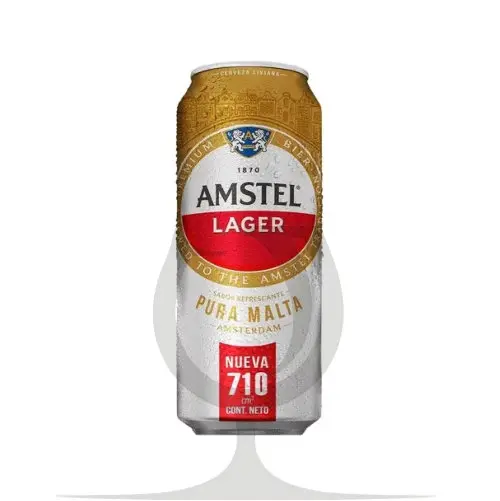 Amstel Lager Lata - 710cc