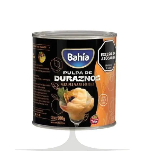 Bahia Pulpa de Durazno Lata - 900grs