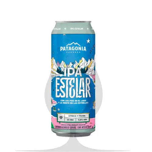 Patagonia IPA Estelar - 473cc