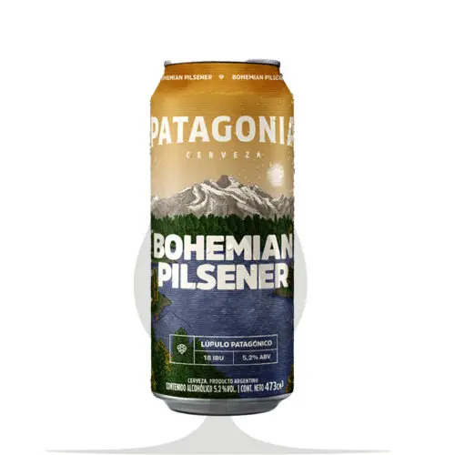 Patagonia Bohemian Pilsener Lata - 473cc