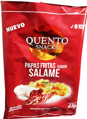 Quento Papas Salame - 45grs