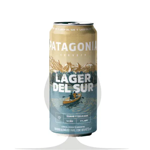 Patagonia Lager del Sur Lata - 473cc