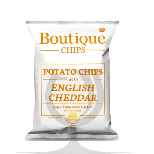 Boutique Chips English Cheddar Sin TACC - 65grs